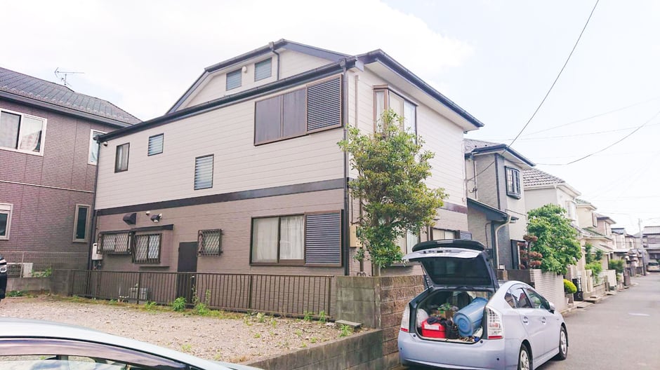 鎌ケ谷市南初富の屋根外壁塗装　塗装後2