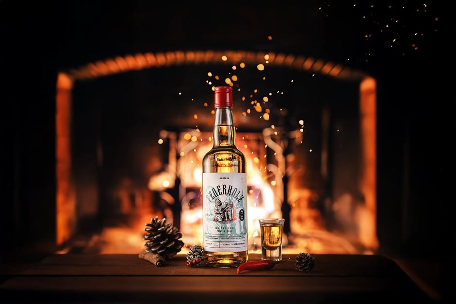 Genussstube schweiz Feuerholz Whisky Zimt chilli