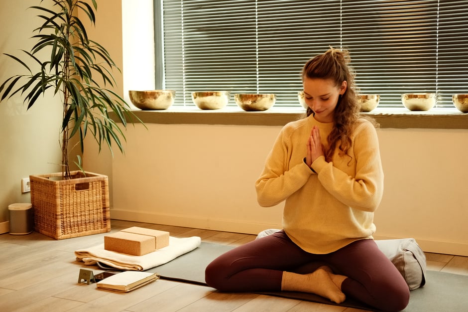 Yogalehrerin Aimée Falkson in Köln