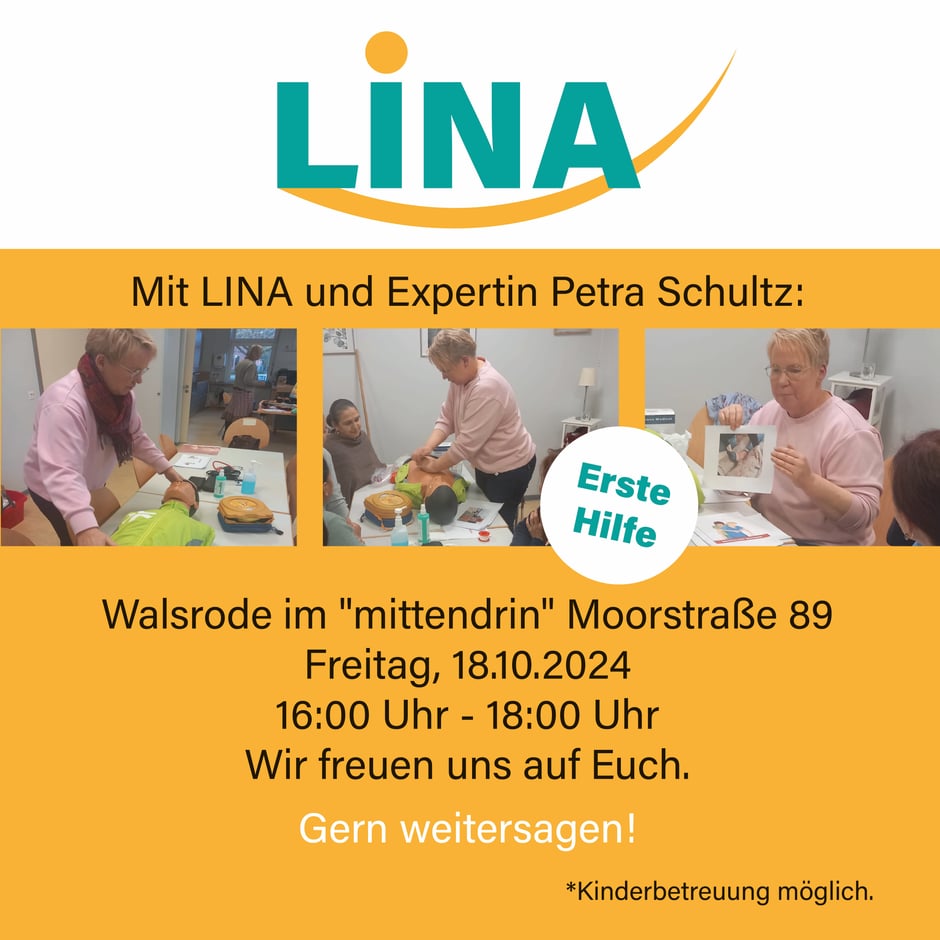 Erste Hilfe - Frauenempowerment von LINA