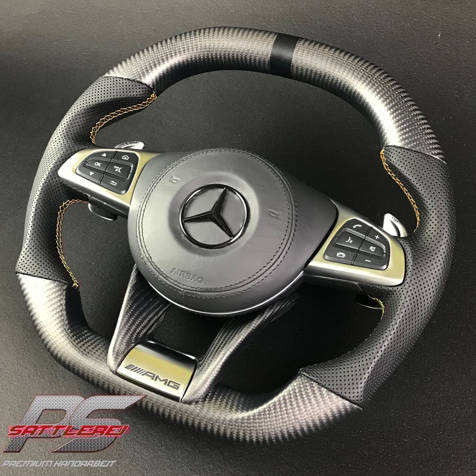 Mercedes C63S GTC Carbon Matt Lenkrad
