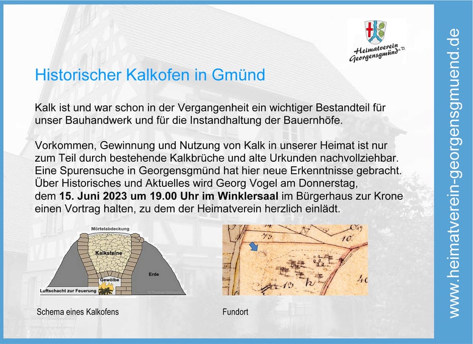 historischer Kalkofen