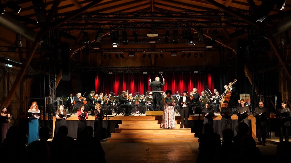Konzert Advent 2021 Lüneburger Symphoniker Konzertscheune ©Mathias Meyer Kulturforum Luneburg