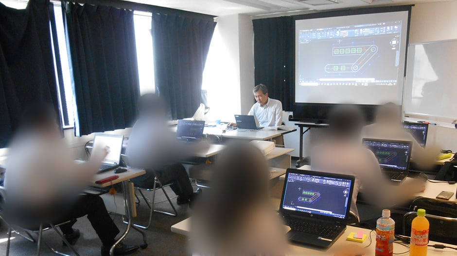大阪府 製造メーカー 法人向け グループ講座 AutoCAD Autodesk 認定トレーニング 新大阪 福井県 愛知県
