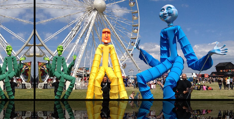 marionnettes géantes