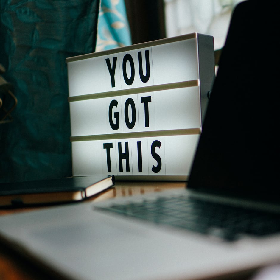 Do anything new for a week that’s positive for your life, no matter how small and it's going to feel good.