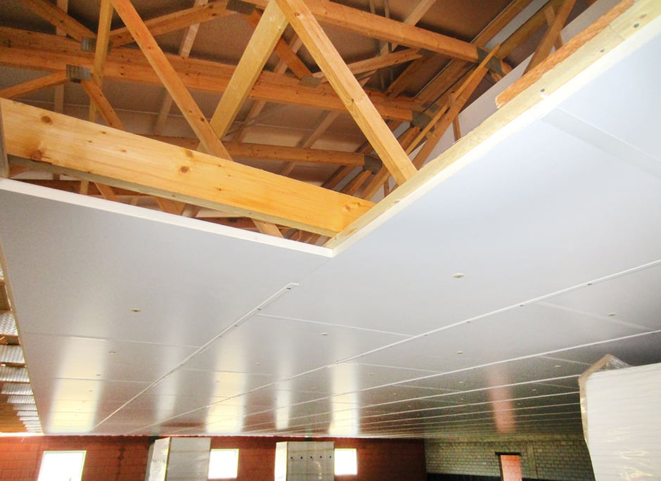 Buropor-Dämmung / Deckenisolierung für Ställe und Hallen