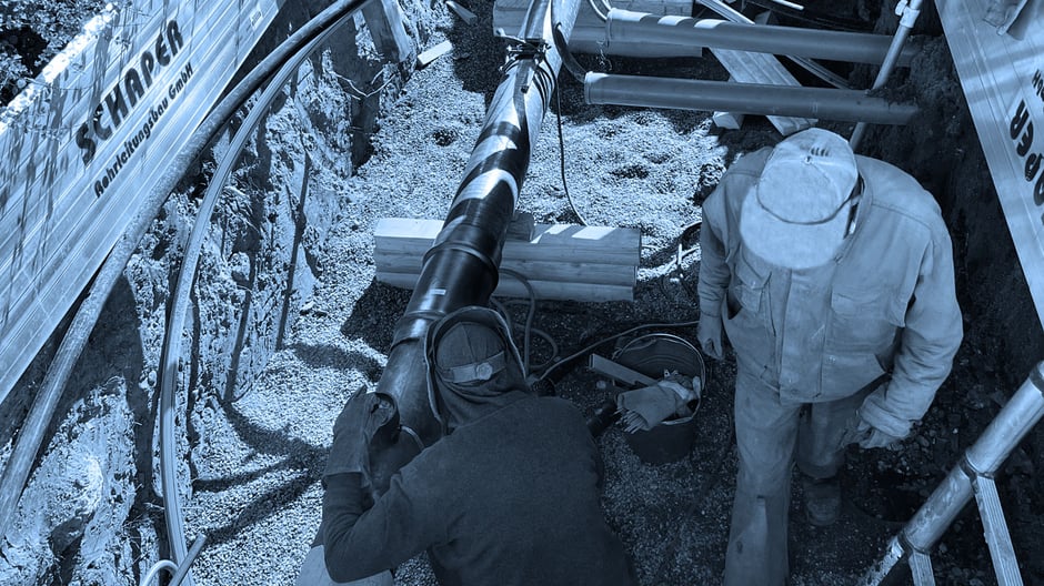 Verlegearbeiten von Rohrleitungen in Hameln - Pyrmont