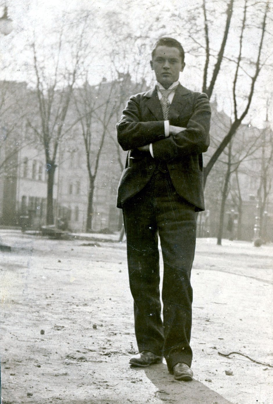 1898 Oskar als Realschüler