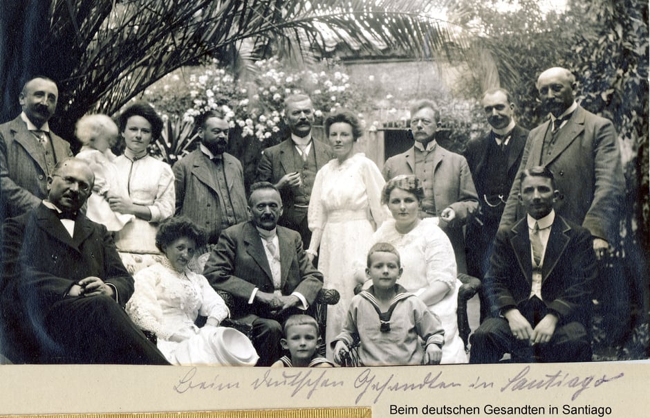 Beim deutschen Gesandten in Santiago