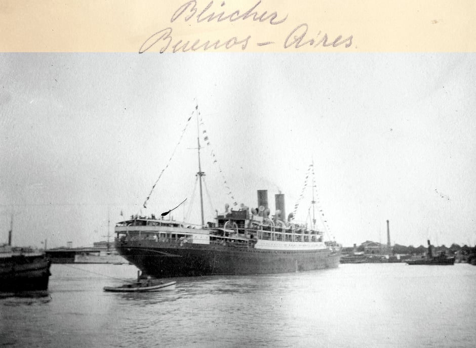 Südamrikareise auf der SS Blücher