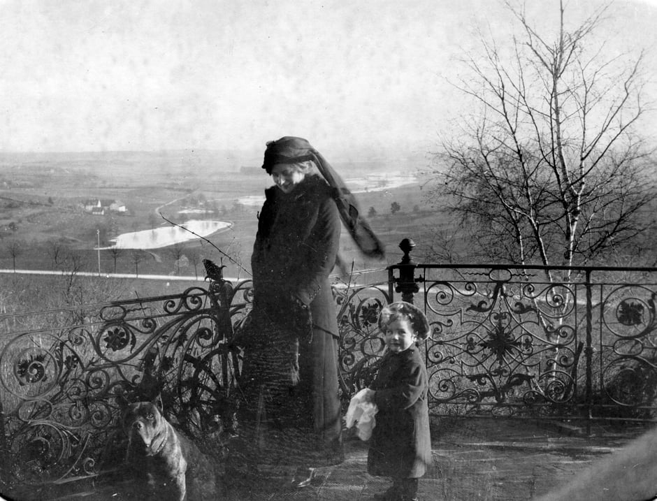 1913 Else mit Werner