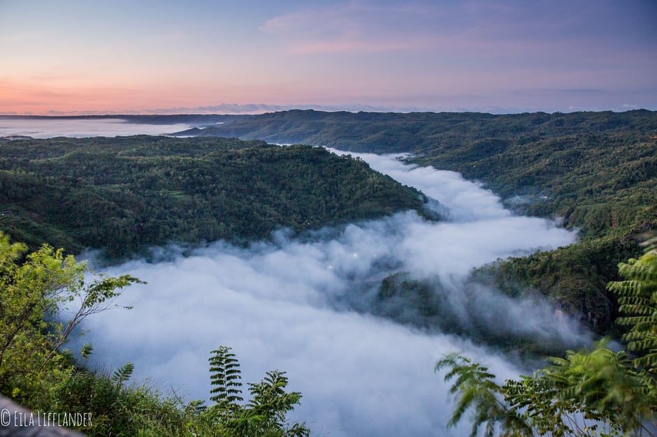 Sunrise at Fruits Garden Mangunan