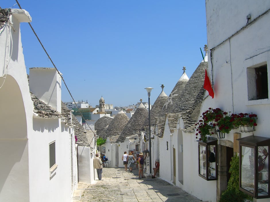Alberobello das Trulli Städtchen
