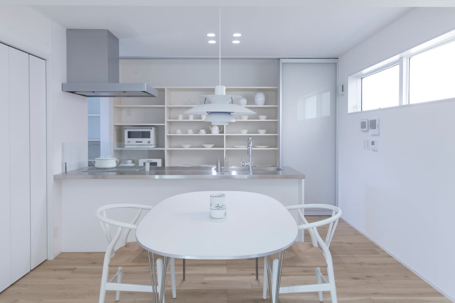 HACOオリジナルアイテム　simplekitchen　ベルクホワイトの画像１