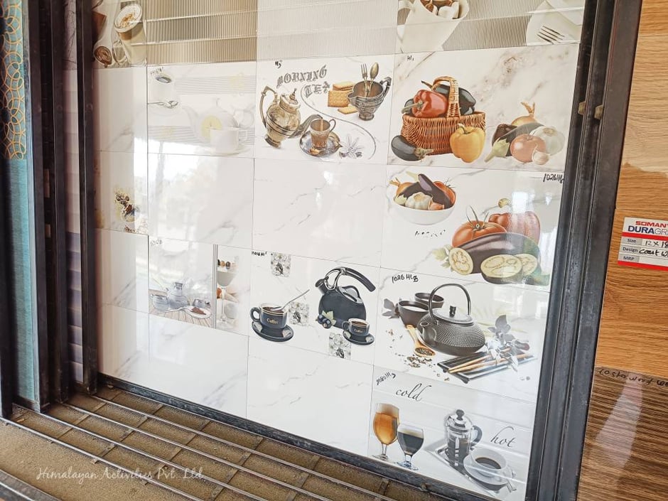 カトマンズのタイル＆水回り品素材店