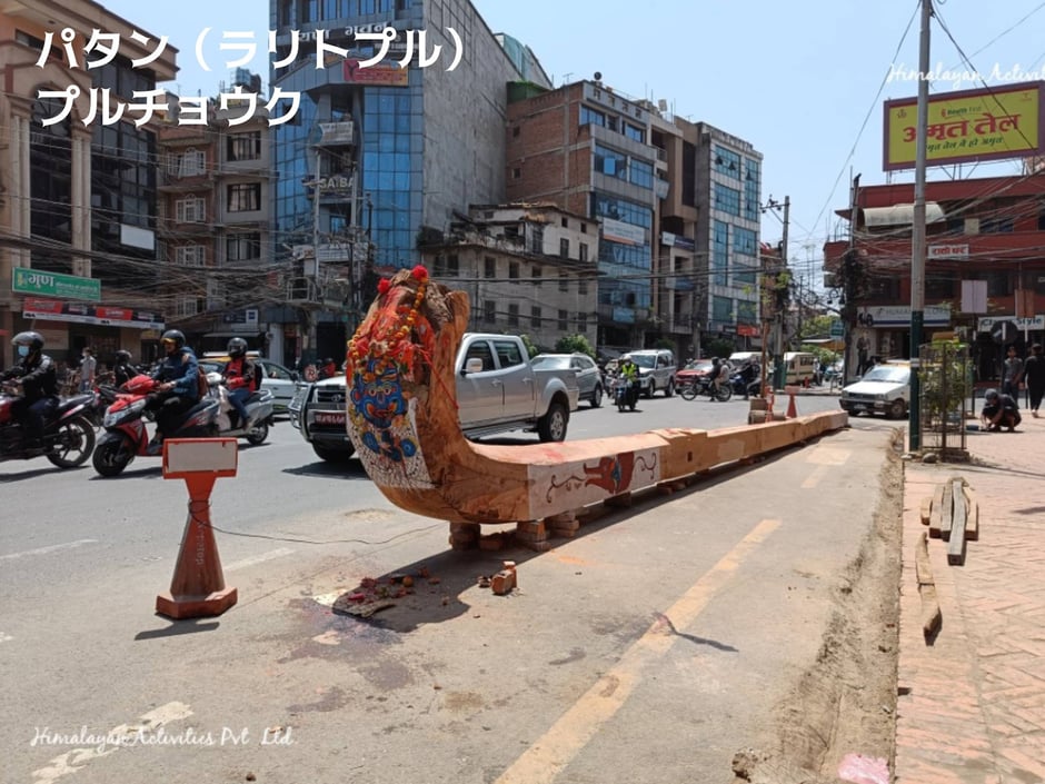 ラトマチェンドラナートの山車(パタン・プルチョウク)