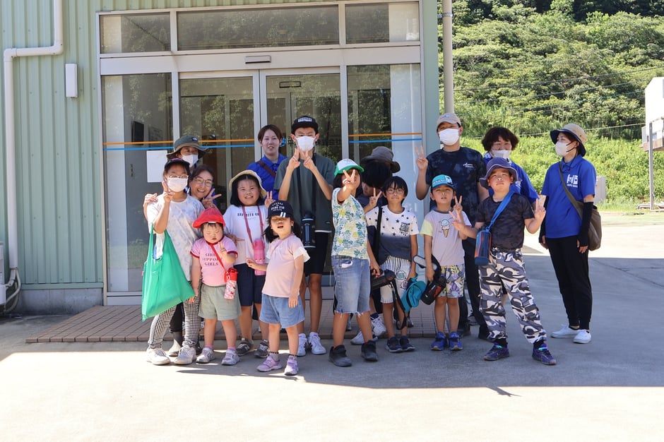 暑さの中でも笑顔がきらり✨