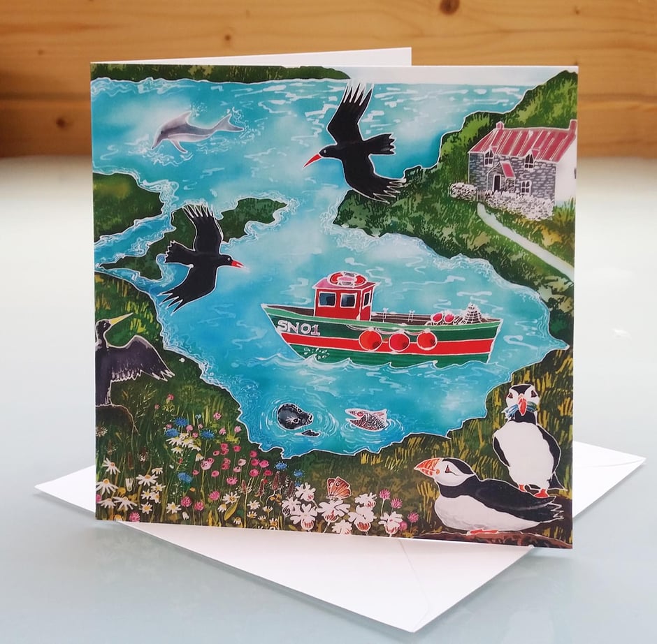 pembrokeshire art card