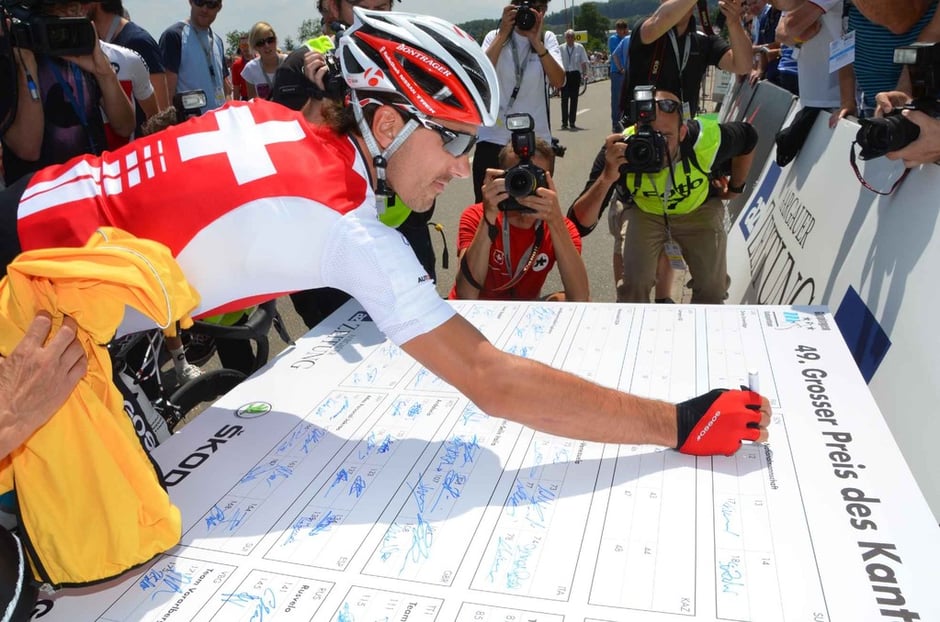 Die Nummer 11 trägt Fabian Cancellara