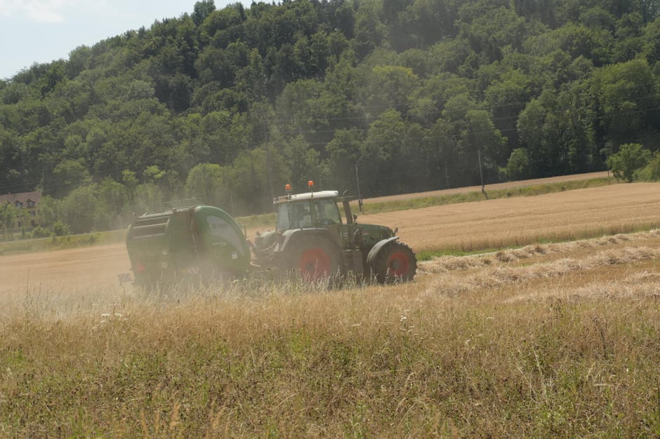 Juli eine staubige Angelegenheit bei bis zu 30° Grad
