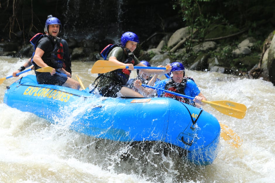 Aktivprogramm in der Costa Rica Abenteuer Rundreise für Vater und Sohn