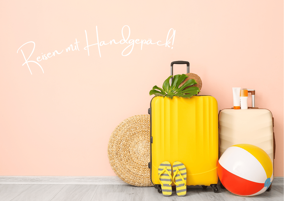 Reisegepäck für den uUrlaub. Passt alles in einen kleinen Handgepäckstrolley?