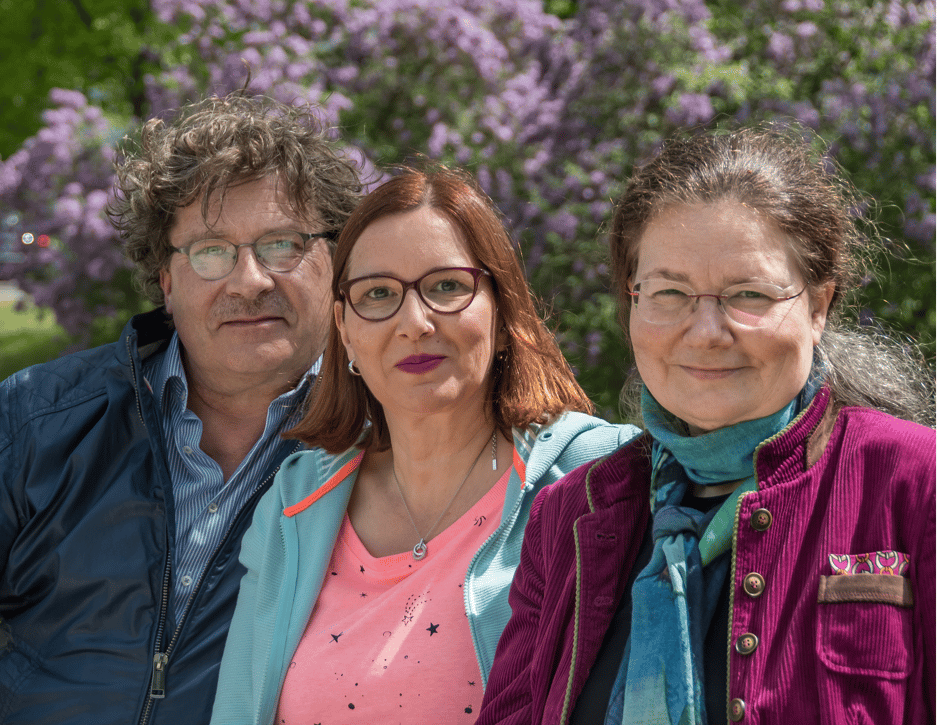 v.l.n.r.: Stephan Sänger, Dunja Djamrak und Evelyn Rzymelka