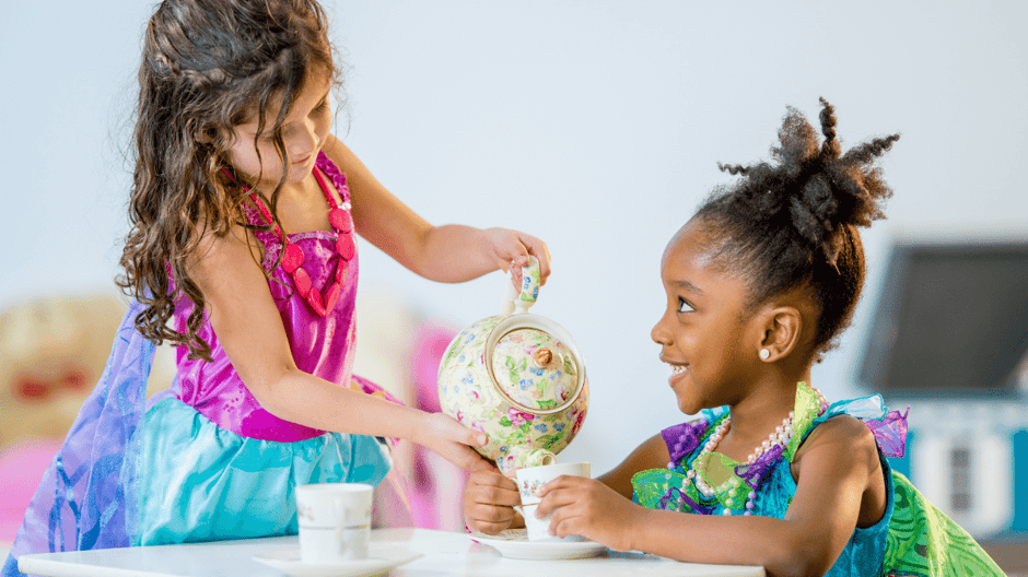 Kid's Tea Parties: How to make it magical and mess-free; Tea party blog; Humming Cup Tea