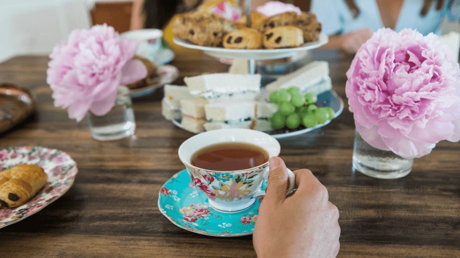 Best tea for tea party; Humming Cup Tea; What to serve at a tea party; afternoon tea; high tea