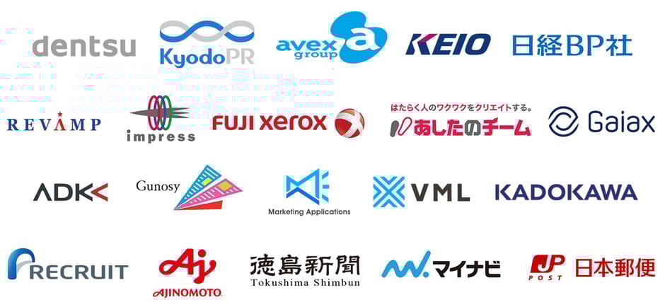 IT・広告・マーケティング翻訳の取引実績の一覧です。