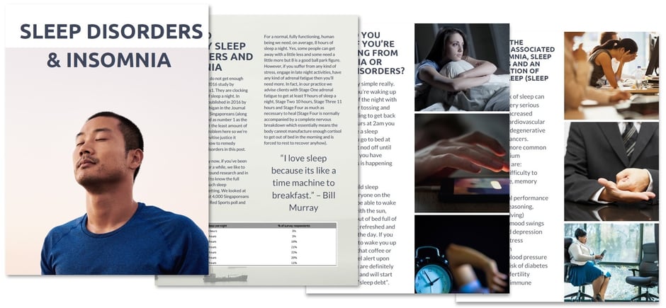 The Levitise eGuide to Sleep Disorders and Insomnia in Singapore