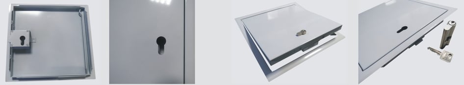 Heika-Softline avec serrure à canon européen