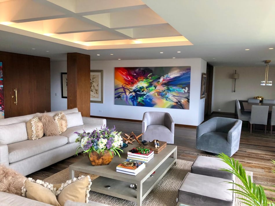 Visualizamos tu espacio para personalizar tu obra, antes de comprarla! 