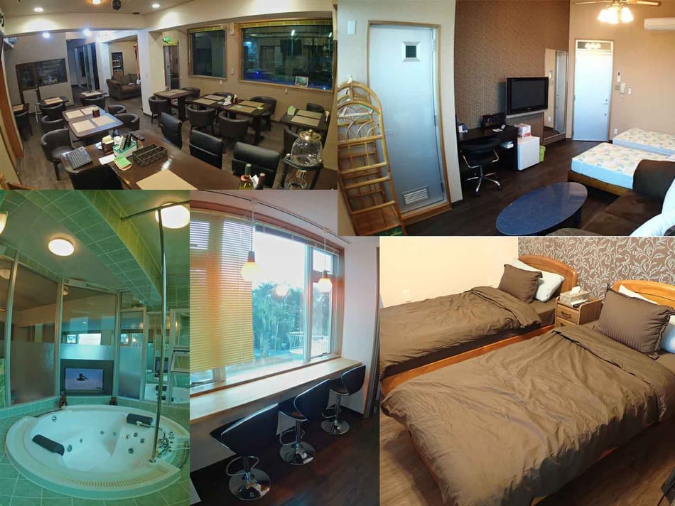 疲れた体に優しい休憩所もあります。