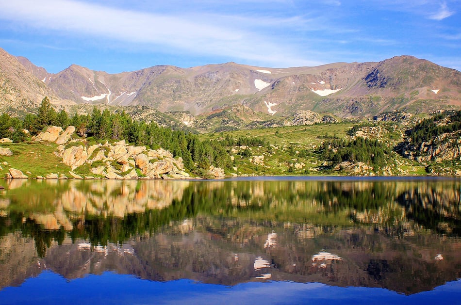 Lac sous le Carlit © Benoit Dudragne
