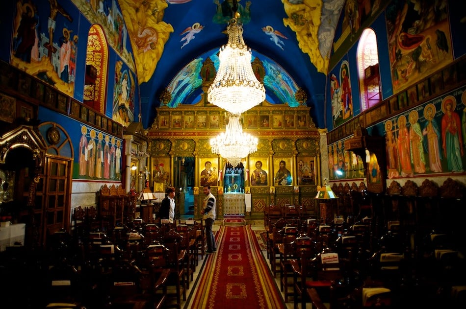 Greek Orthodox Church in Old Gaza city - Palestine - © François Struzik - simply human 2013