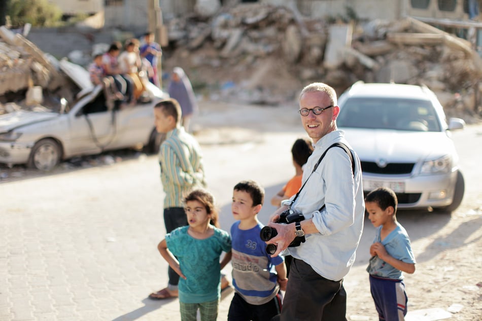 François Struzik in Gaza  © François Struzik - simply human