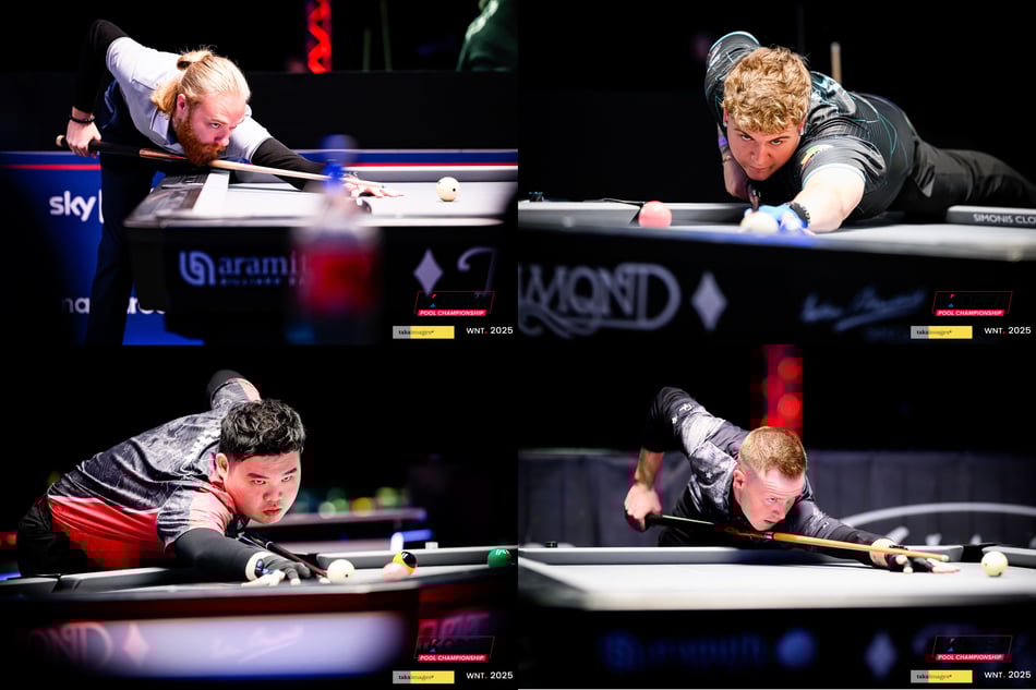 上段左よりクラウス、ソウト。下段左よりヤップ、スタイアー　© 2025 WNT. / takaimages