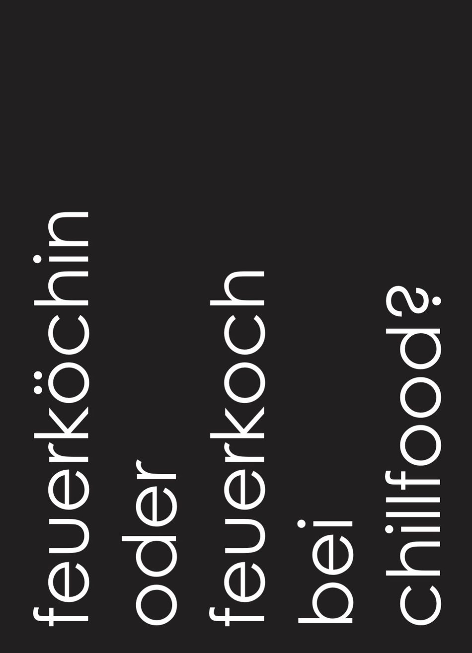 chillfood feuerkoch oder feuerköchin