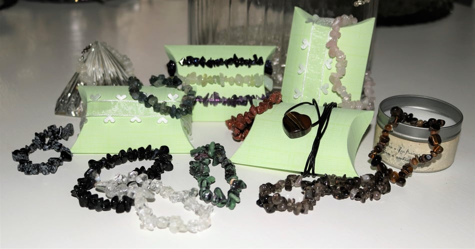 Heilstein Armband diverse Edelsteine