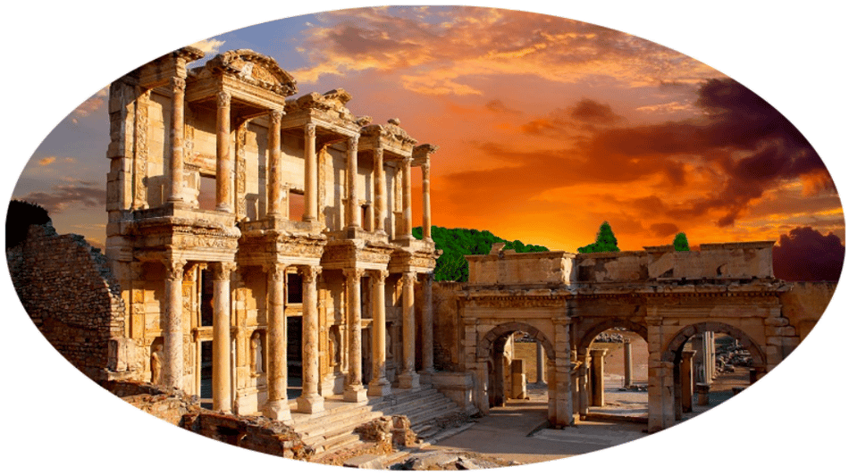 Celsus Bibliothek Ephesus Selcuk Türkei