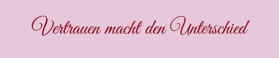 Zitat Vertrauen macht den Unterschied