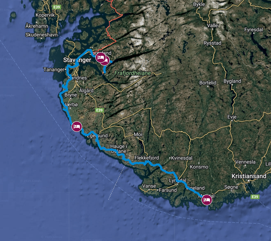 MyGoogleMaps - Auszug