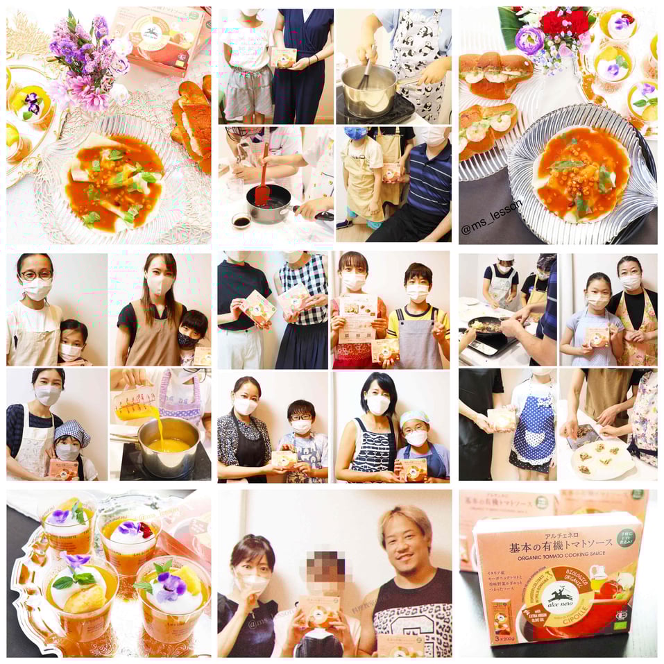 子供料理教室　親子料理教室　山岡真千子　料理研究家　エムズレッスン