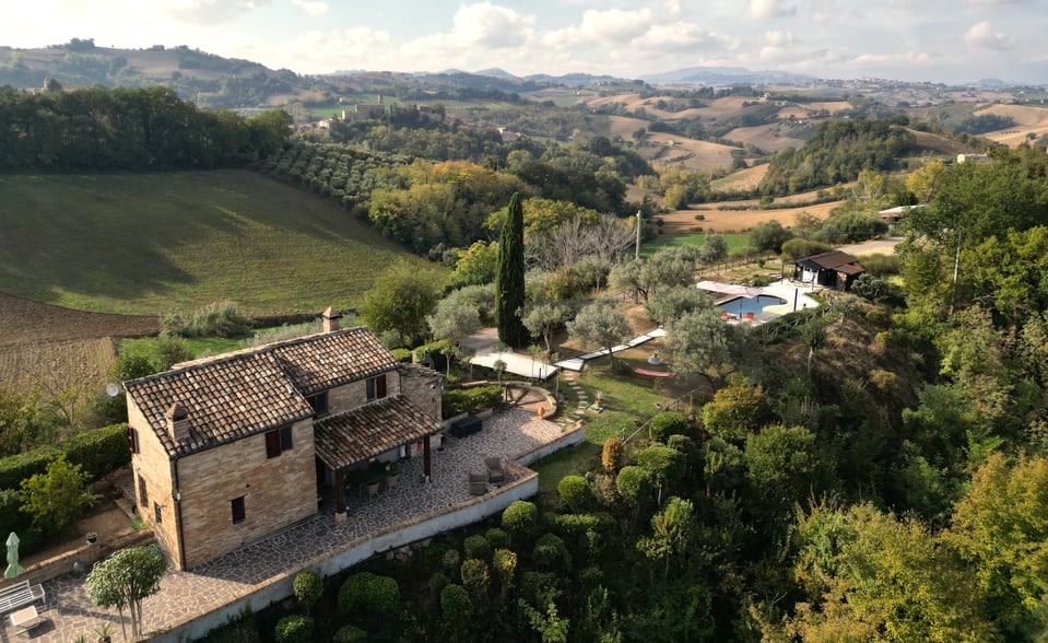 Vakantiehuis Le Marche met privé zwembad