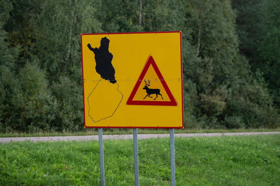 Jede Menge Lappland liegt vor mir, bis ich die Ostsee erreiche