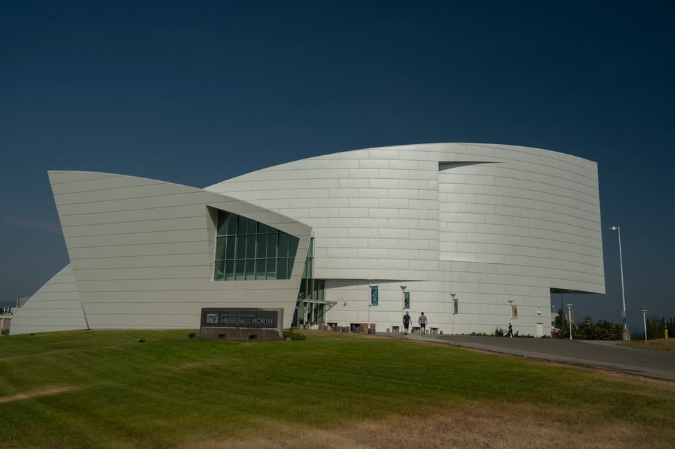 Das Museum of the North der University of Alaska - ist nicht nur von außen interessant