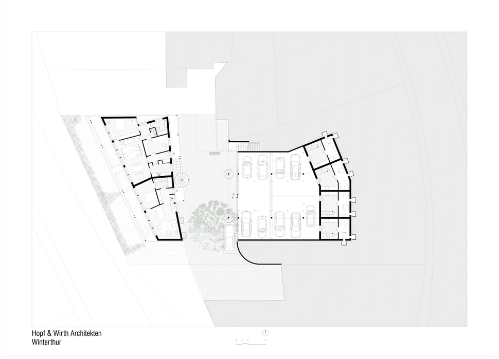 Hopf & Wirth Architekten, Wohnsiedlung Rheinsulz, Verkauf Eigentumswohnung, Verkauf Reiheneinfamilienhaus