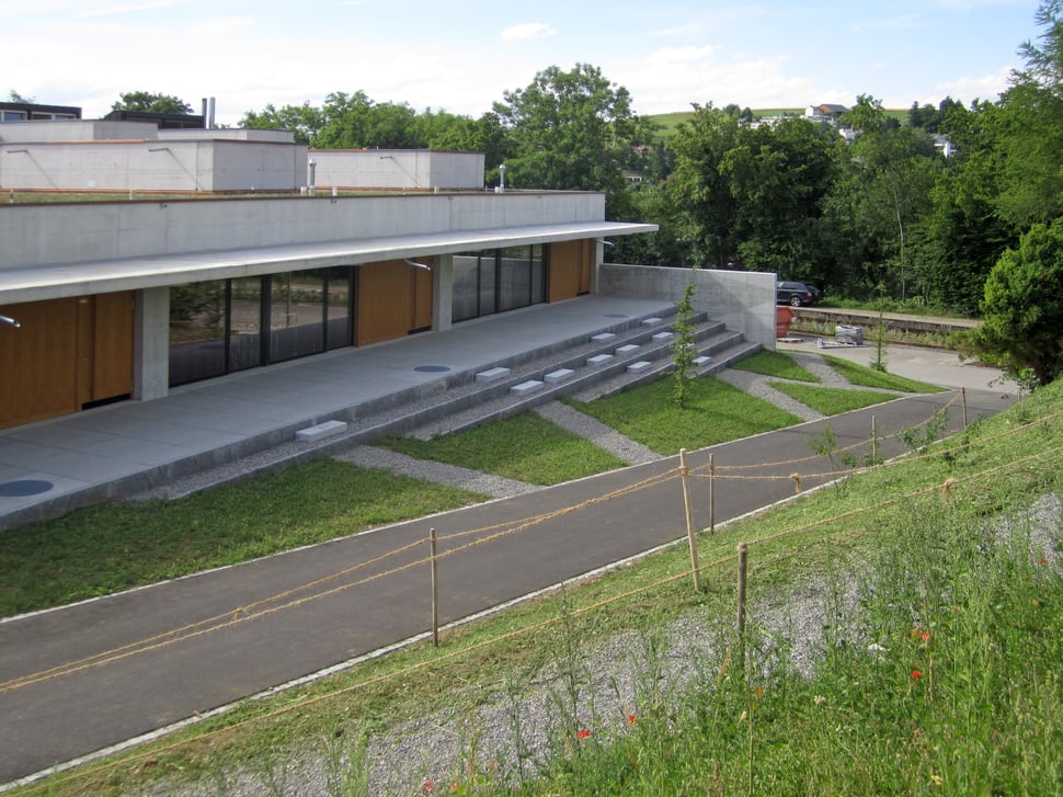 Hopf & Wirth Architekten Winterthur, Ernst Gisel, Erweiterung Schulhaus Steinboden Eglisau, Schulgemeinde Eglisau